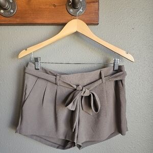 Express Tie-Front Shorts